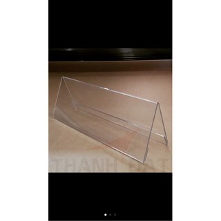 Bộ 10 chức danh mica các cỡ ( chức danh, danh thiếp, nhãn ghi chú, menu mica chữ a, bảng giá sản phẩm...)