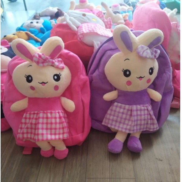 Balo thú 3D cho bé gái_balo  helo kity cho bé gái mầm non