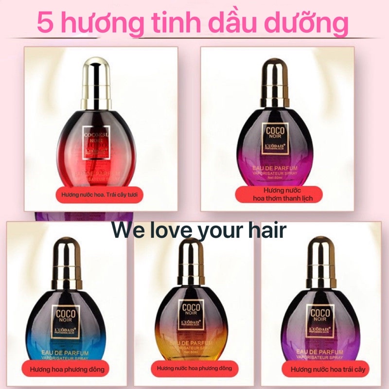 Tinh dầu dưỡng tóc cocoesl 80ml. Phục hồi tóc hư tổn