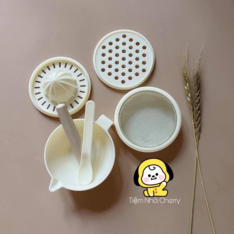 Bộ Dụng Cụ Chế Biến Ăn Dặm Cho Bé