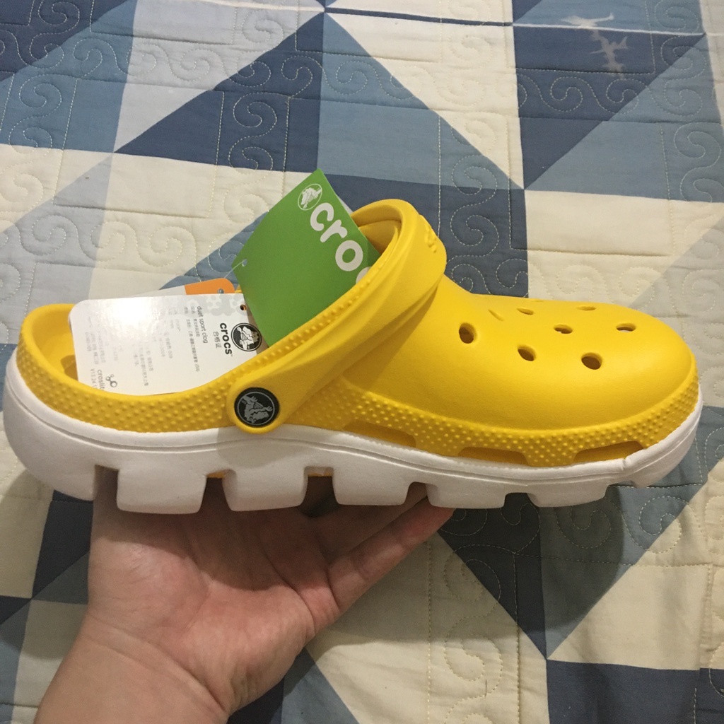 Dép cross , dép sục nam nữ crocs chính hãng full tag đế cao đi mưa cực xịn size từ 35 đến 44