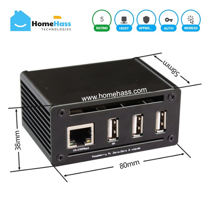 Trung Tâm Điều Khiển Nhà Thông Minh Home Hass HH01