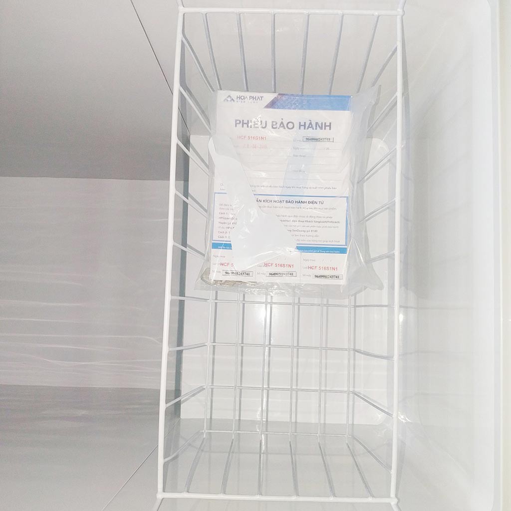 Tủ đông Hòa Phát HCF 606S2Đ2/ HPF BD6245 2 ngăn đông mát - Hàng chính hãng