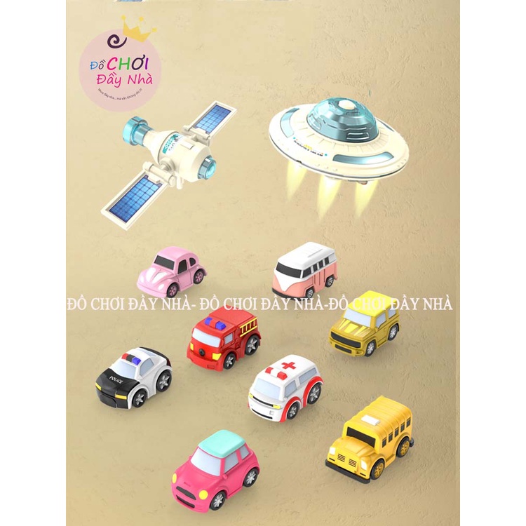 Đường đua siêu tốc ô tô mẫu đĩa bay- Đồ chơi đầy nhà