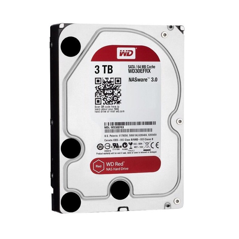 Ổ cứng WD 3TB chuyên dụng hệ thống NAS 3Tb RED WD30EFRX (Western Digital)