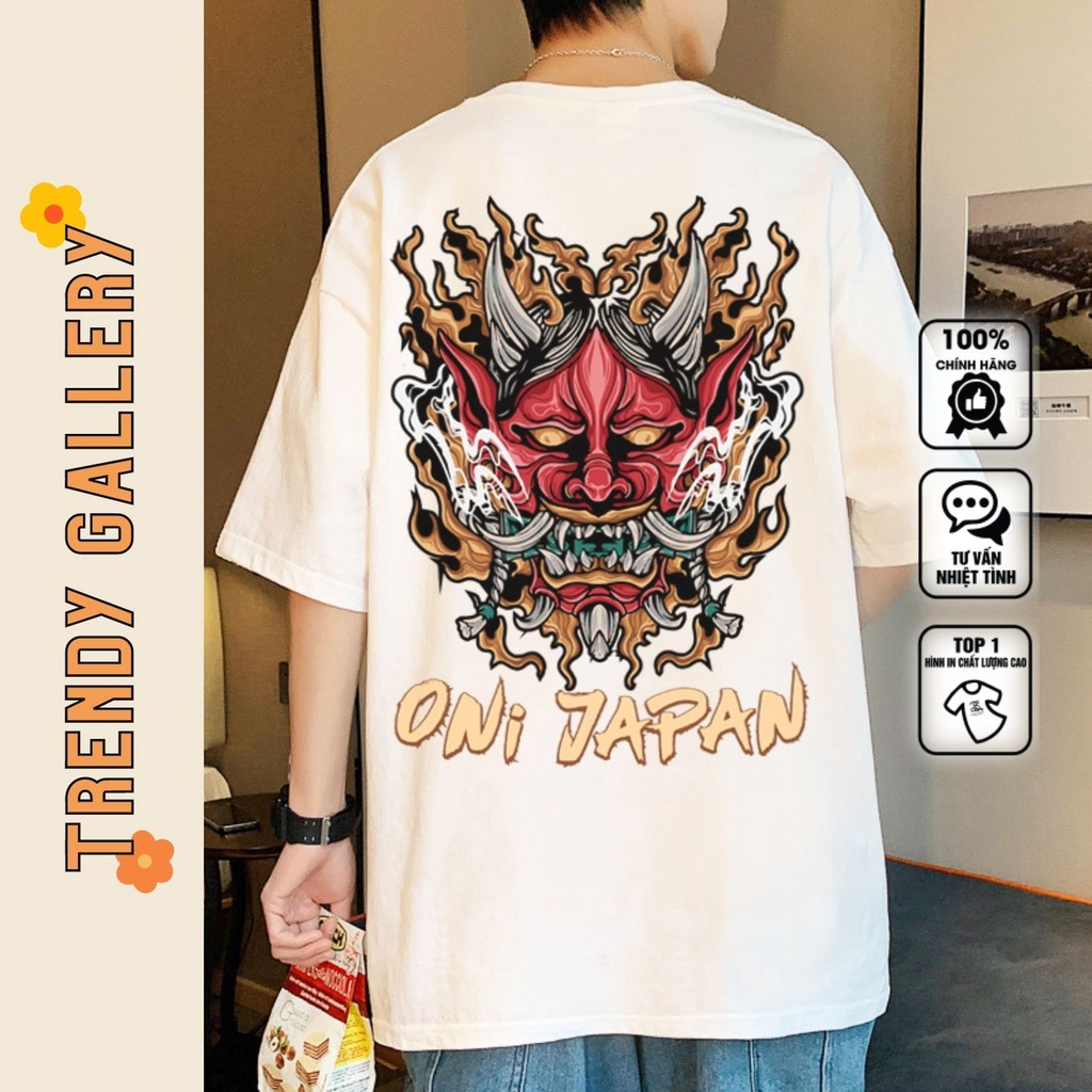 Áo Thun In Hình ON JAPAN Trendy Gallery, Áo Phông Nam Tay Lỡ Form Rộng Cool Ngầu TV5097