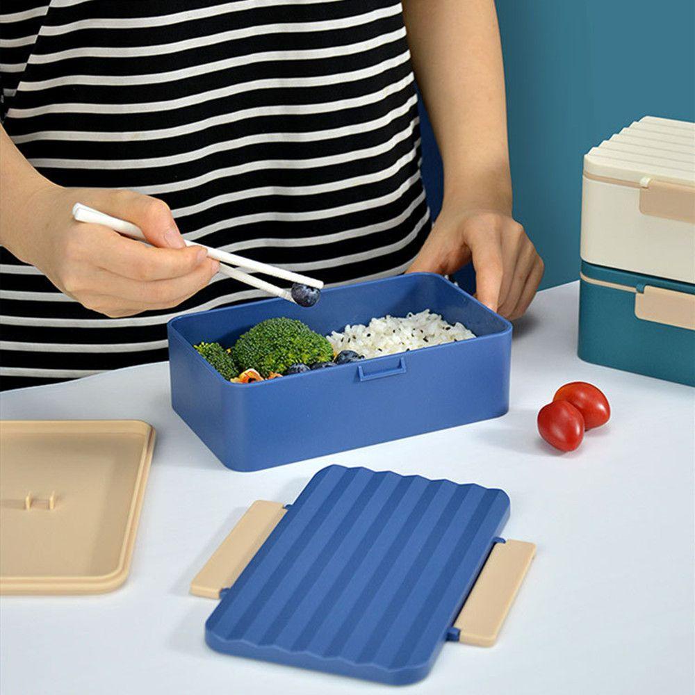 KUNHEV Hộp cơm Giữ Nhiệt Kèm Đũa Tiện Dụng Có Thể Mang Theo