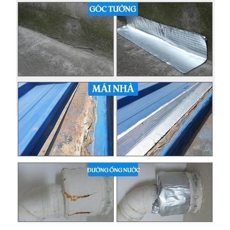 CUỘN BĂNG KEO SIÊU DÍNH CHỐNG THẤM MỌI CHẤT LIỆU