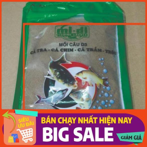HOT Mồi Câu Cá D1 - D2 - D3 - 200Gr