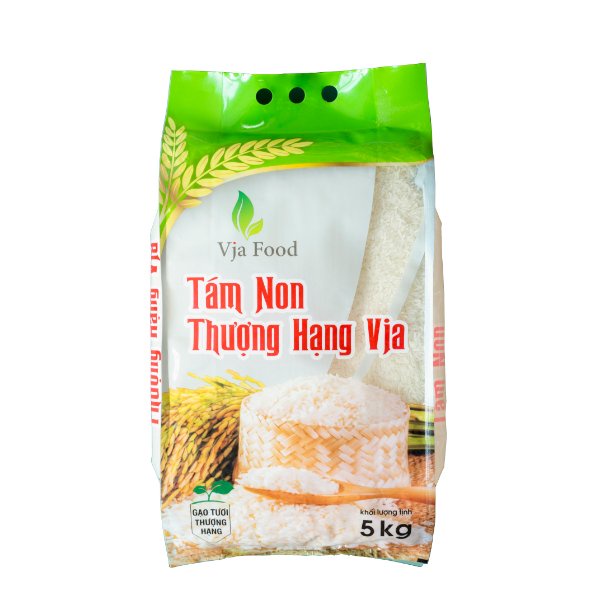 Tám Non, rất thơm là điểm nổi bật, từ những hạt lúa non được sấy với độ ẩm thấp, vị ngọt đậm, dai vô cùng khác biệt