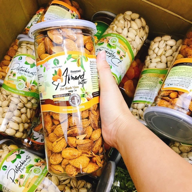 Hạnh nhân rang bơ 450g
