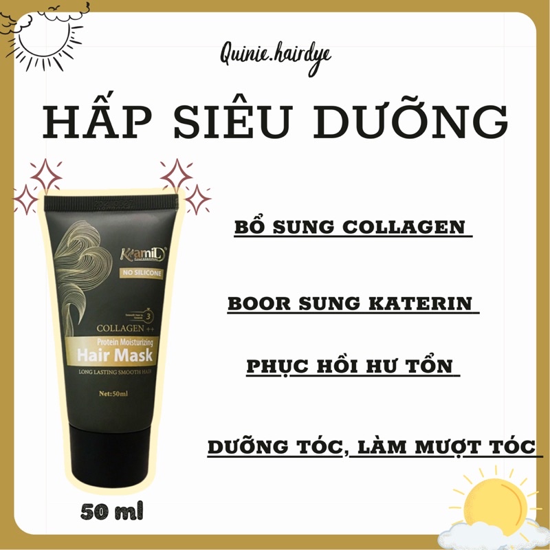 HẤP TÓC SIÊU DƯỠNG, PHỤC HỒI TÓC HƯ TỔN 50ml