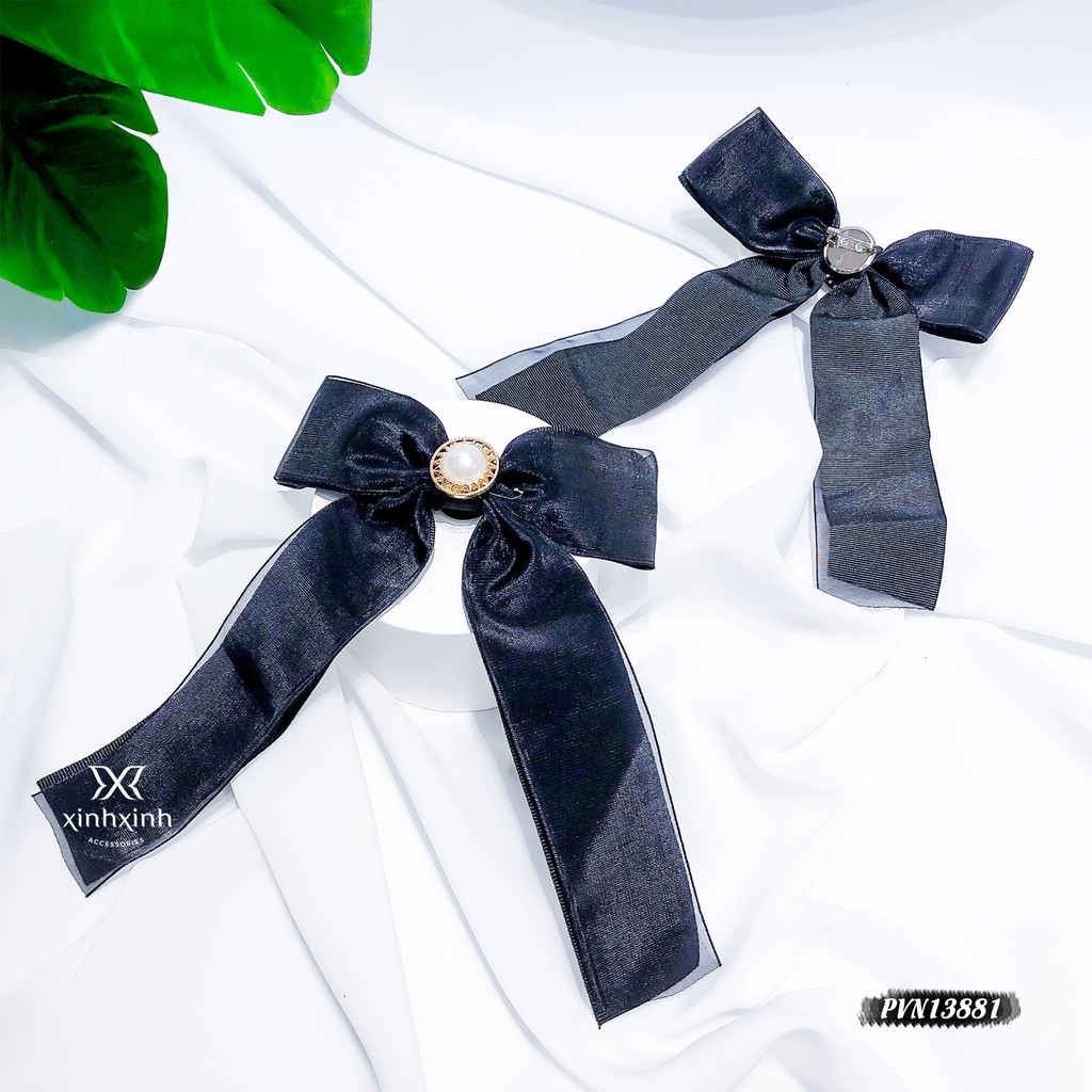 Tag cài áo , nơ cài áo nữ đính mặt sang trọng - Xinh Xinh Accessories