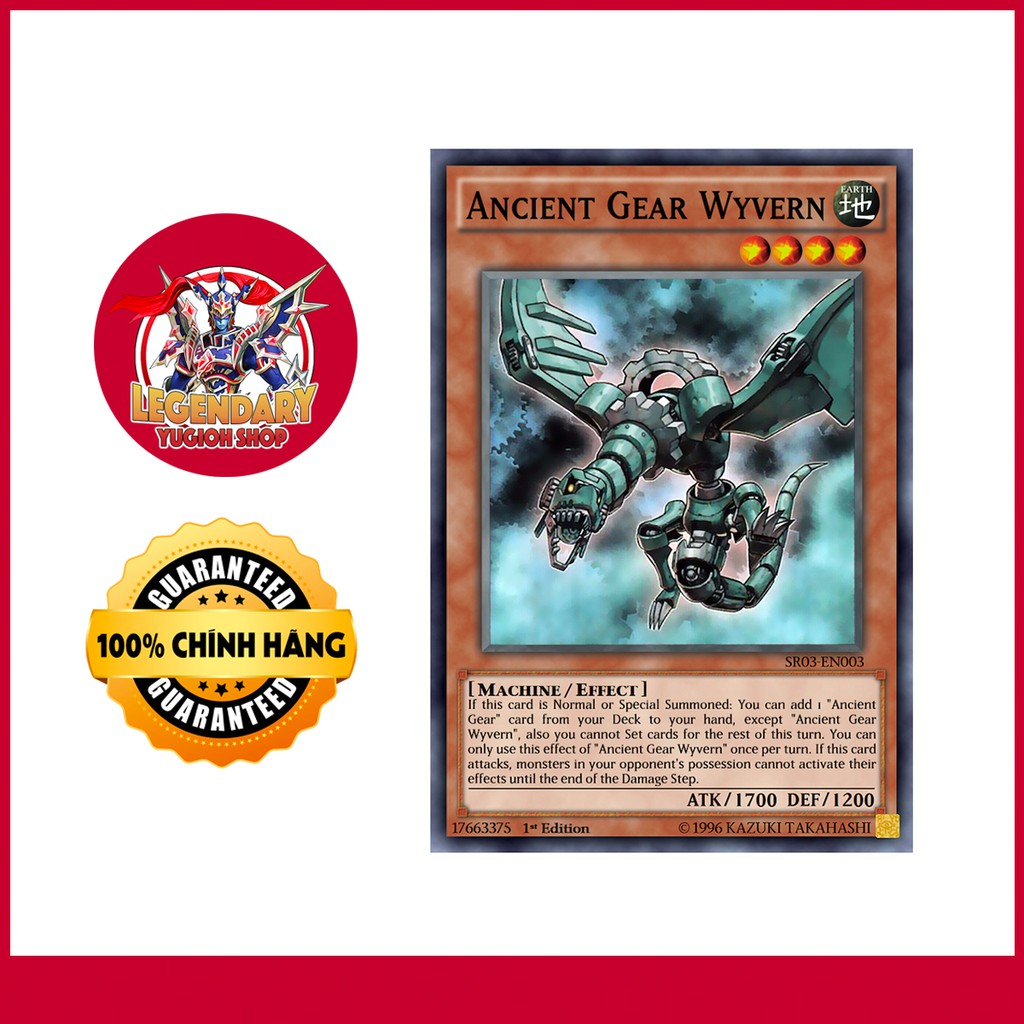 [Thẻ Bài Yugioh Chính Hãng] Ancient Gear Wyvern