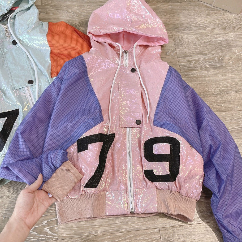 Áo khoác nhẹ nữ áo khoác dù bóng 3d kim tuyến 2 lớp cao cấp freesize dưới 60kg | BigBuy360 - bigbuy360.vn