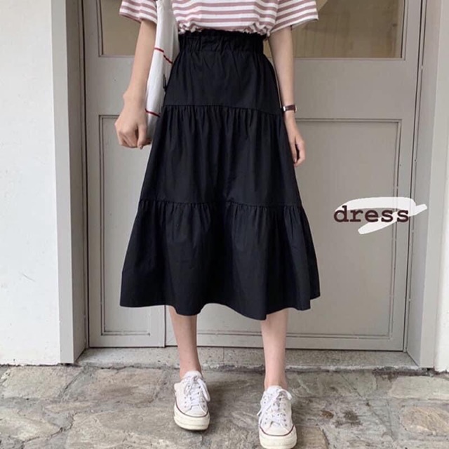 ( SIÊU RẺ -CÓ ẢNH THẬT ) Chân váy 3 tầng ulzzang hàn quốc . | BigBuy360 - bigbuy360.vn