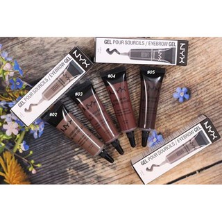 Tuýp gel kẻ mày nyx eyebrow gel