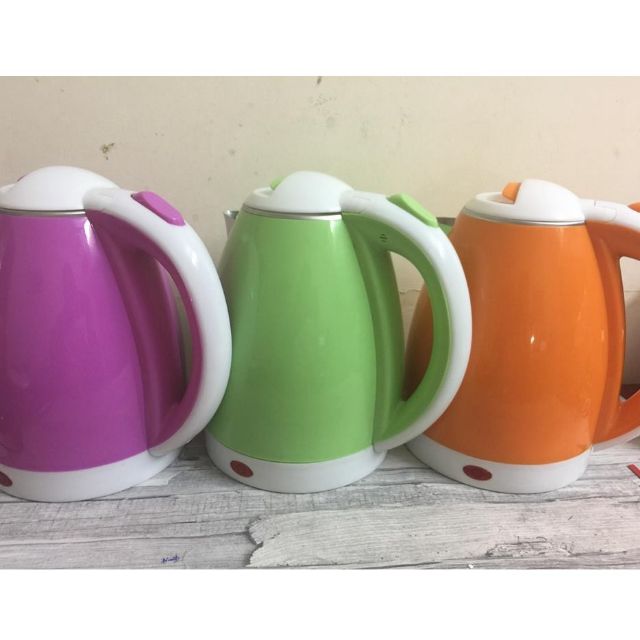 Ấm đun nước siêu tốc 2 lớp.Hàng chất lượng BH 6 Tháng