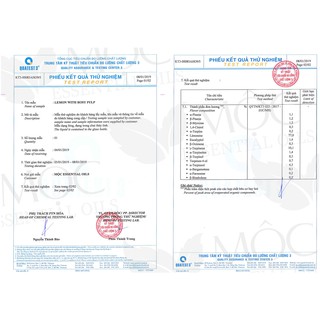 Tinh Dầu Chanh Đào 10ml GC-MS | Mộc Essential Oils