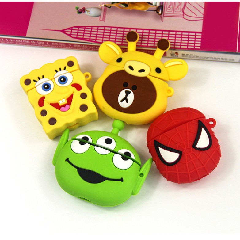 Vỏ Bọc Bảo Vệ AP 1 2 Pro Silicone Cao Cấp Siêu Cute Hàng Loại 1 Dày Dặn