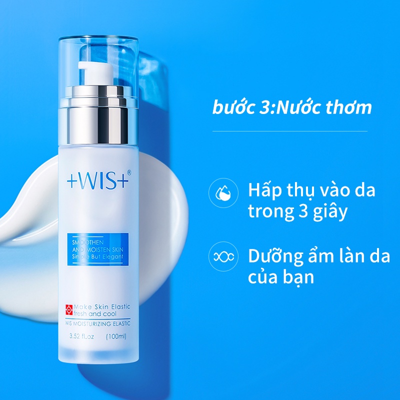 Set sản phẩm chăm sóc da WIS 4 món dưỡng ẩm cho mọi loại da