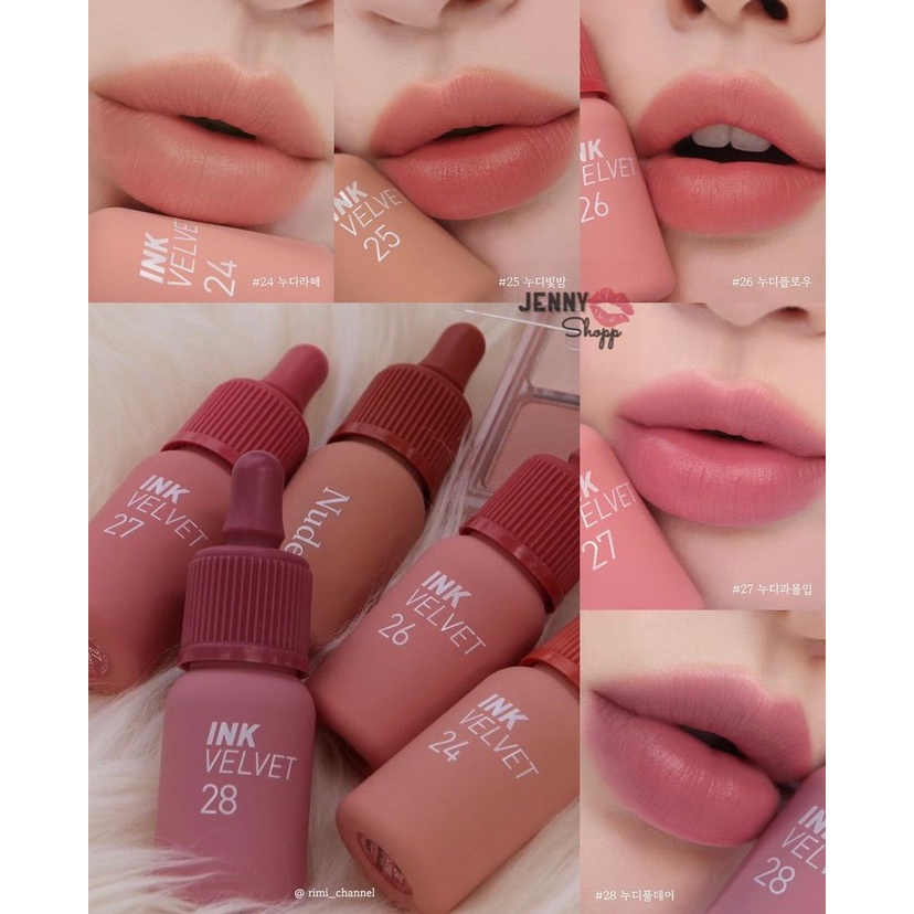 Son Kem Lì Peripera Ink Velvet Nude New 2022