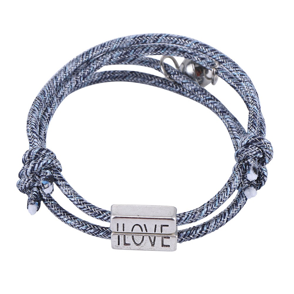 [Mã FAMAYFA giảm 10K đơn 50K] Set 2 Vòng Tay Chữ Love Đẹp Mắt Dành Cho Cặp Đôi | BigBuy360 - bigbuy360.vn