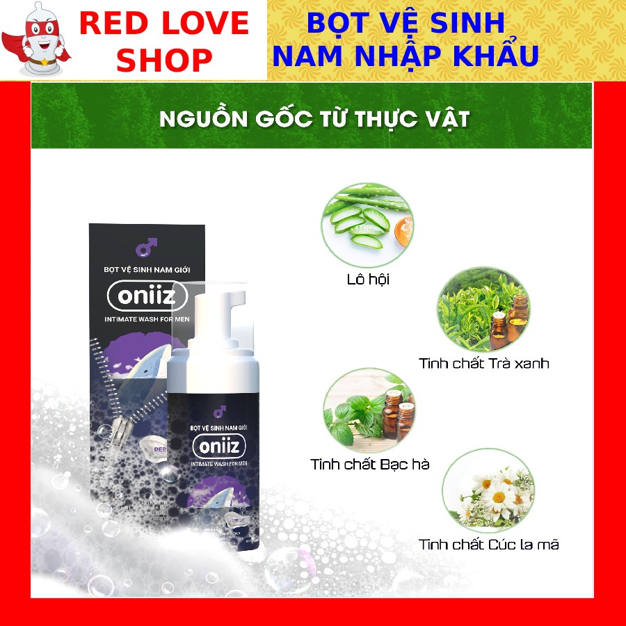 ✅ Dung dịch vệ sinh nam giới Oniiz - Combo 2 Hương - Công nghệ Hàn Quốc #vesinhnam