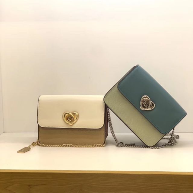 TÚI COACH MINI MÀU XANH