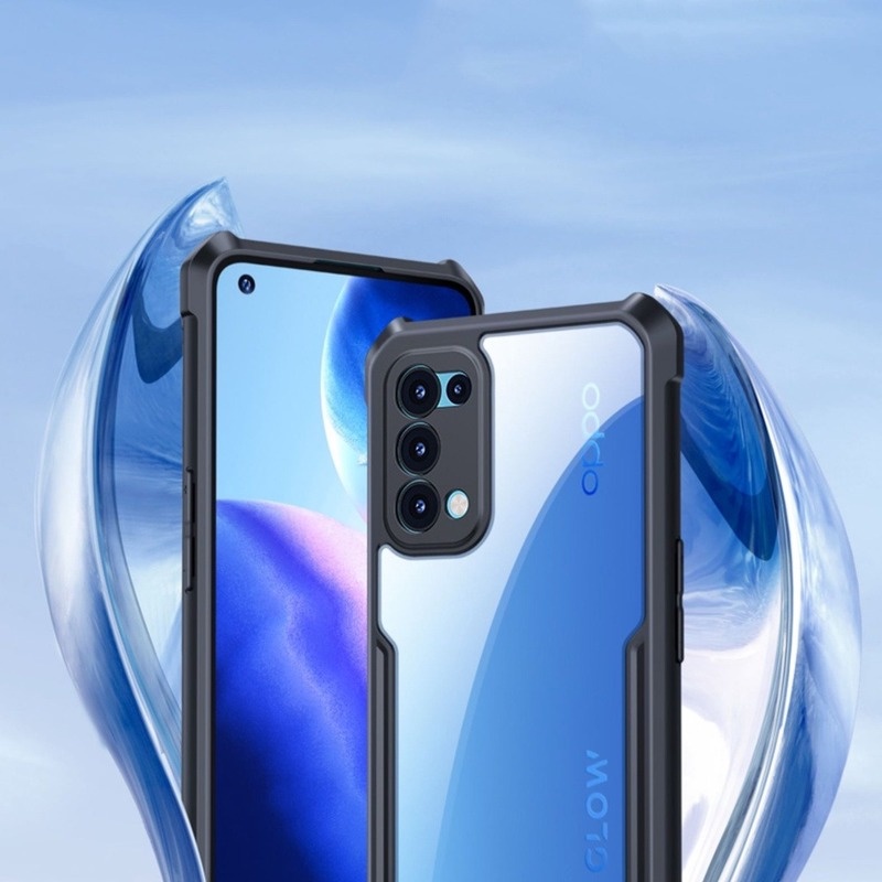 Ốp điện thoại trong suốt chống sốc oppo a78 a16k reno 7 oppo a55 a94 a74 a54 4g Ốp điện thoại bảo vệ toàn bộ camera