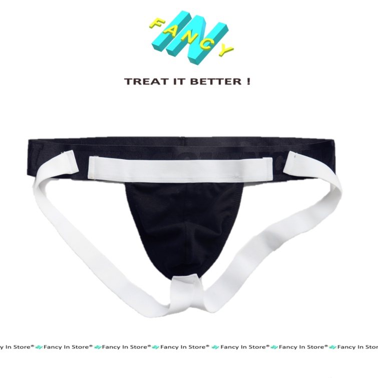 Quần Lót Nam Jockstrap DM Gợi Cảm, Sịp 2 Dây Sexy Phá Cách Cotton Thoáng Mát  Fancy In - jt008
