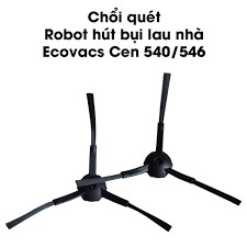 CHỔI QUÉT CHÍNH HÃNG ROBOT HÚT BỤI LAU NHÀ ECOVACS CEN 540/546