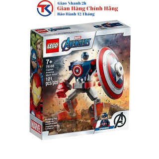 LEGO Super Heroes Chiến giáp Captain America 76168 ( 121 chi tiết )
