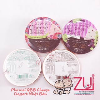 Pho mai QBB Cheese Dessert Nhật Bản