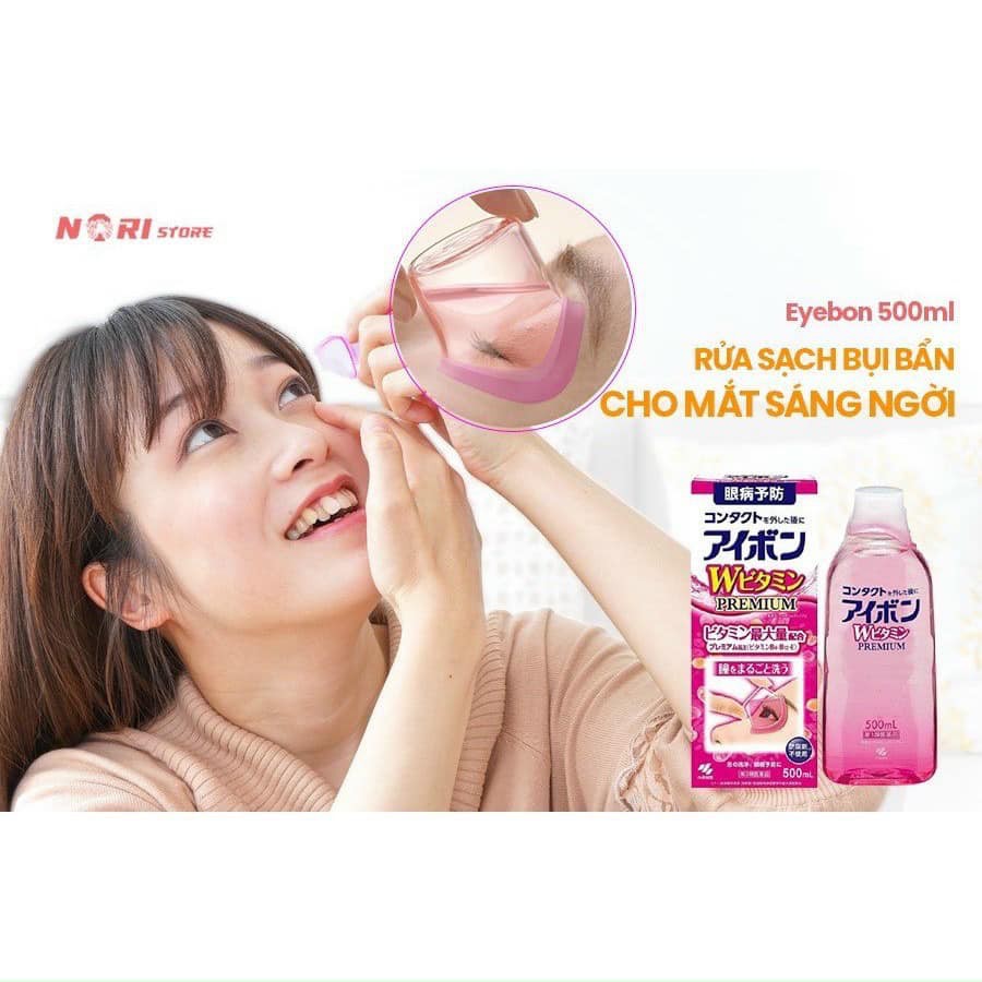 Nước rửa mắt Eyebon W Vitamin Nhật Bản