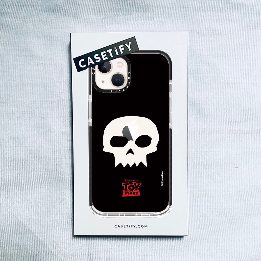 Ốp Điện Thoại Viền Đen Họa Tiết Đầu Lâu / Cậu Bé PIXAR Cho IPhone 14 13 12 11 Pro MAX Mini XS MAX XR X SE 6 6S 7 8 Plus