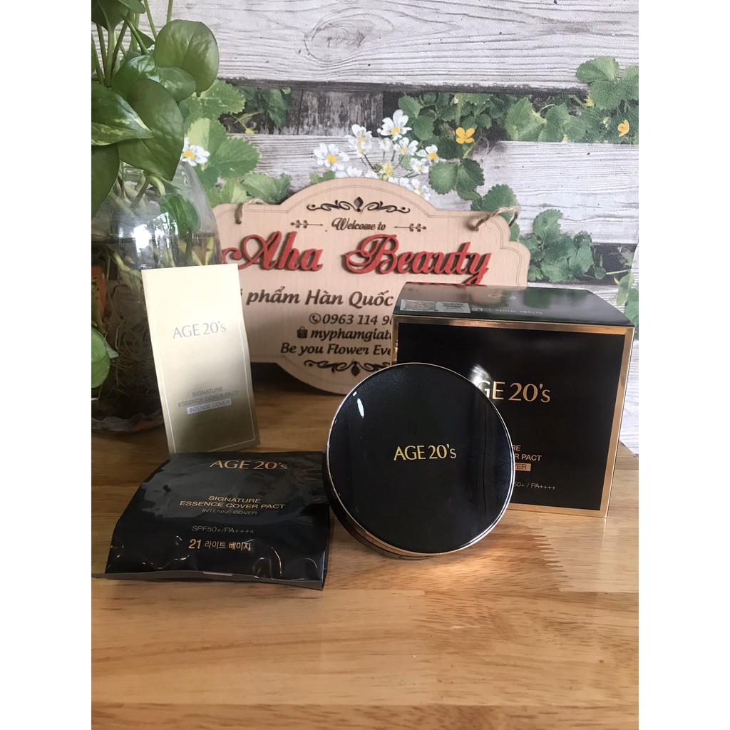 Phấn Lạnh Age 20’s Signature Essence Cover Pact | BigBuy360 - bigbuy360.vn