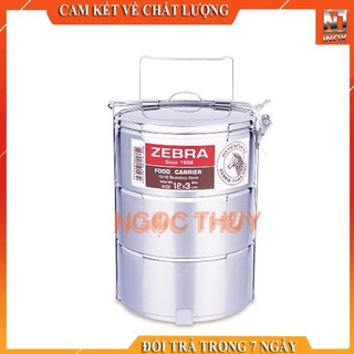 Camen Inox 304 zebra 12cm 3 ngăn zebra Thái Lan - 150123