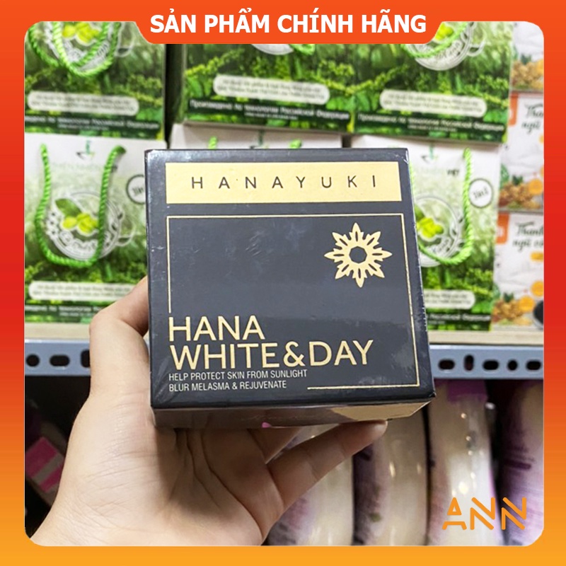 Kem Face Hanayuki Ngày - Kem dưỡng trắng da ban ngày Hana White & Day - 8936205370315