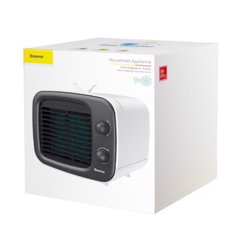 Quạt Hơi Nước Mini Để Bàn Baseus Desktop Evaporative Cooler (320ml Water Tank, 4.2W Air Condition Fan )