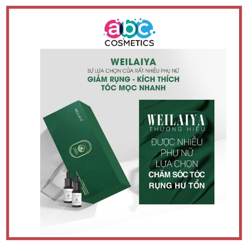 Huyết thanh Hỗ Trợ Mọc Tóc Hiệu Quả Sau 12 Tuần sử dụng Chính Hãng Weilaiya