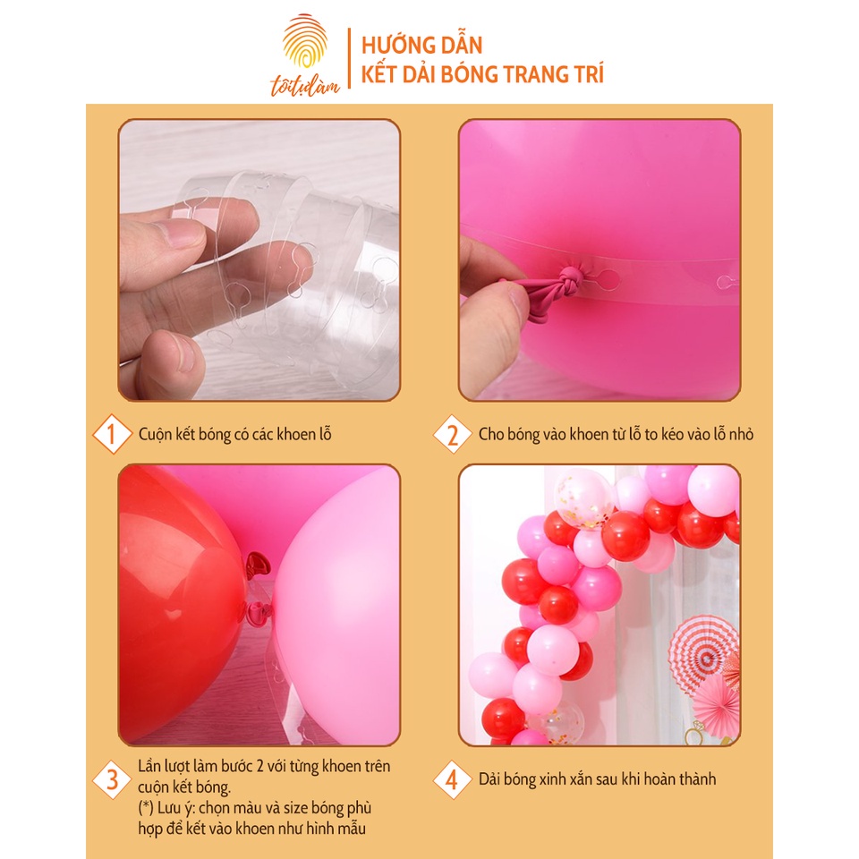 Bóng trang trí sinh nhật người yêu,Crush, bạn thân, Sếp và đồng nghiệp- Tôi Tự Làm