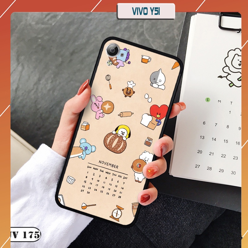 Ốp nhám viền dẻo cho điện thoại Vivo Y51