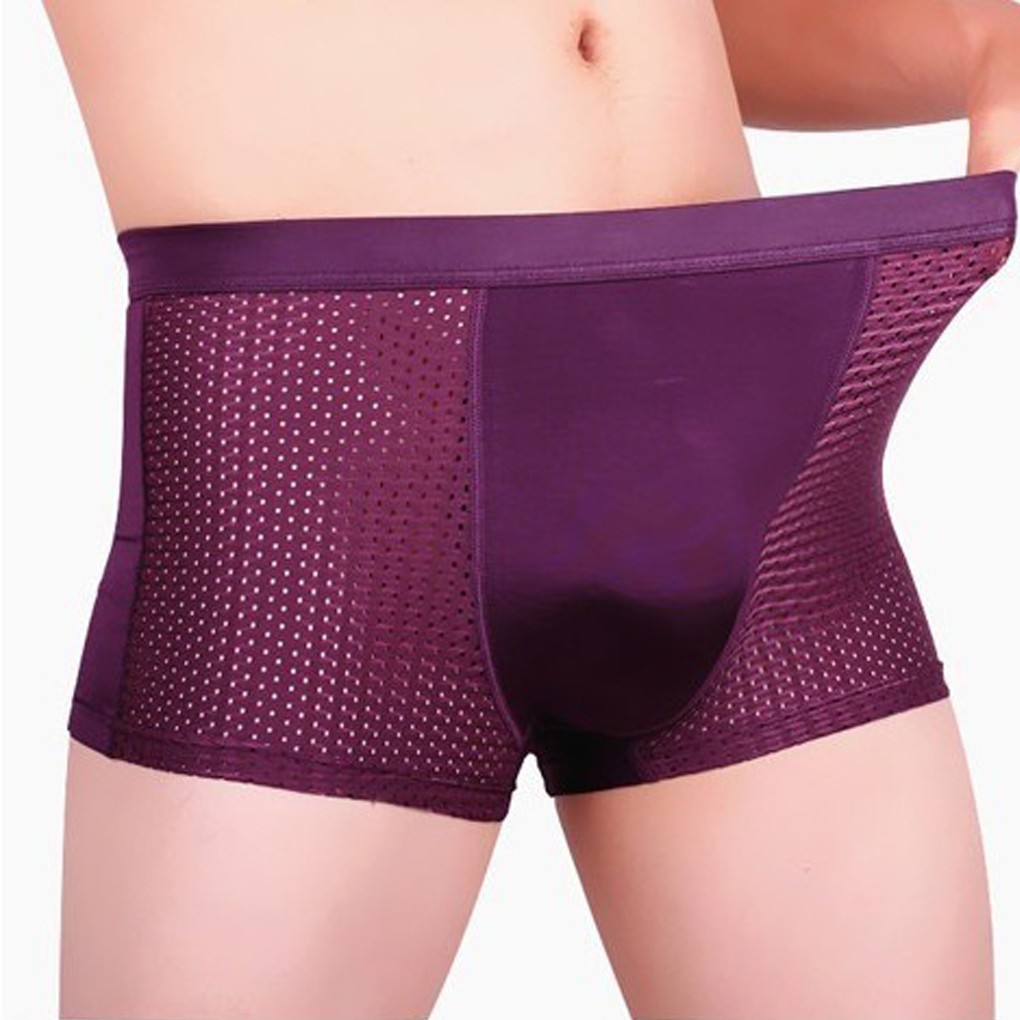 Quần lót nam phối lưới XL-3XL