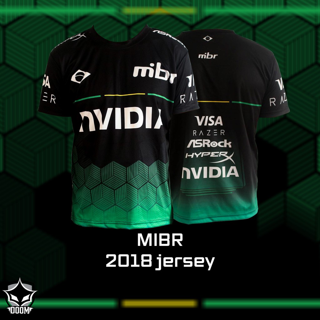 Áo thun Jersey MIBR Xanh