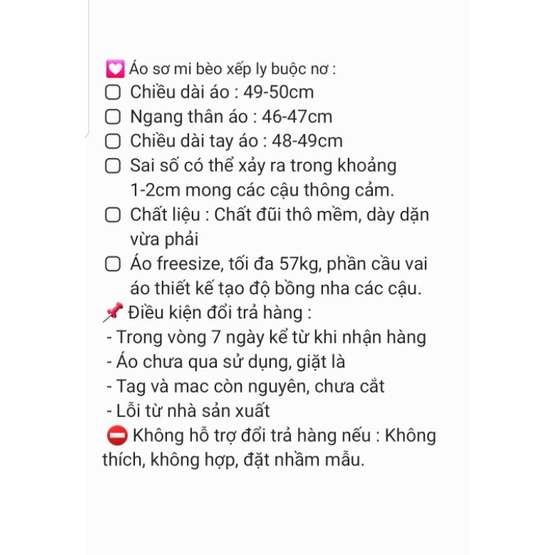 Áo sơ mi bèo xếp ly buộc nơ ( ảnh thật chụp kèm ) | BigBuy360 - bigbuy360.vn