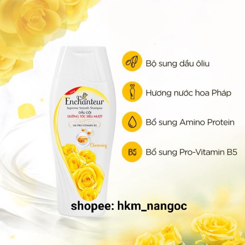 Dầu gội enchanteur 180 gr