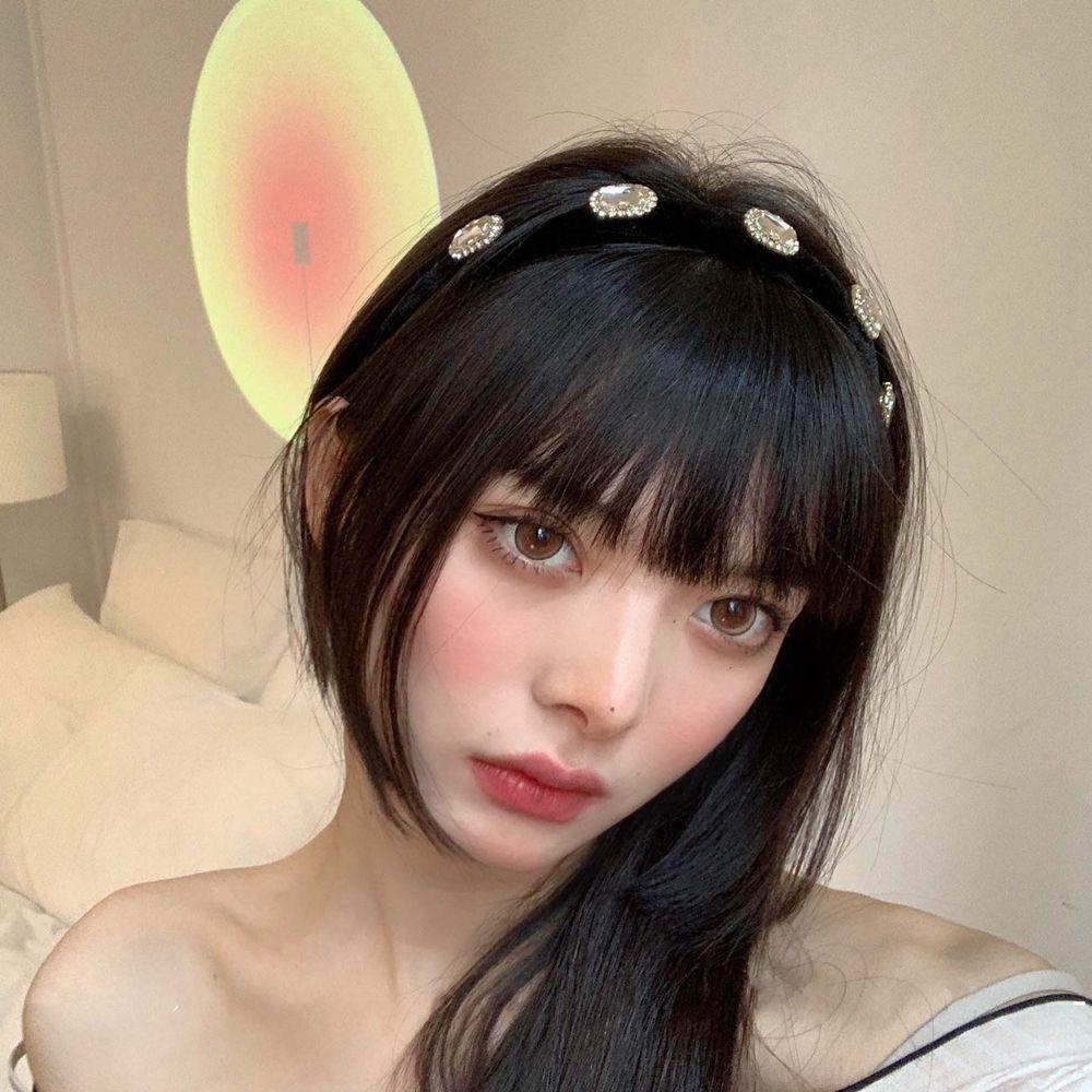 DANILO Băng đô cài tóc rửa mặt Vải Nhung Dày Dặn Đính Đá Phong Cách Baroque Cổ Điển Dành Cho Nữ