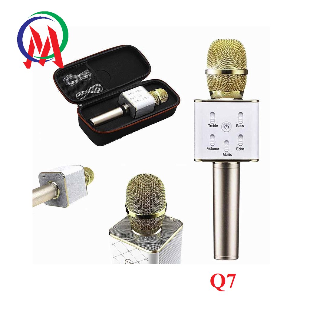 Mic Karaoke Q7 Kèm loa