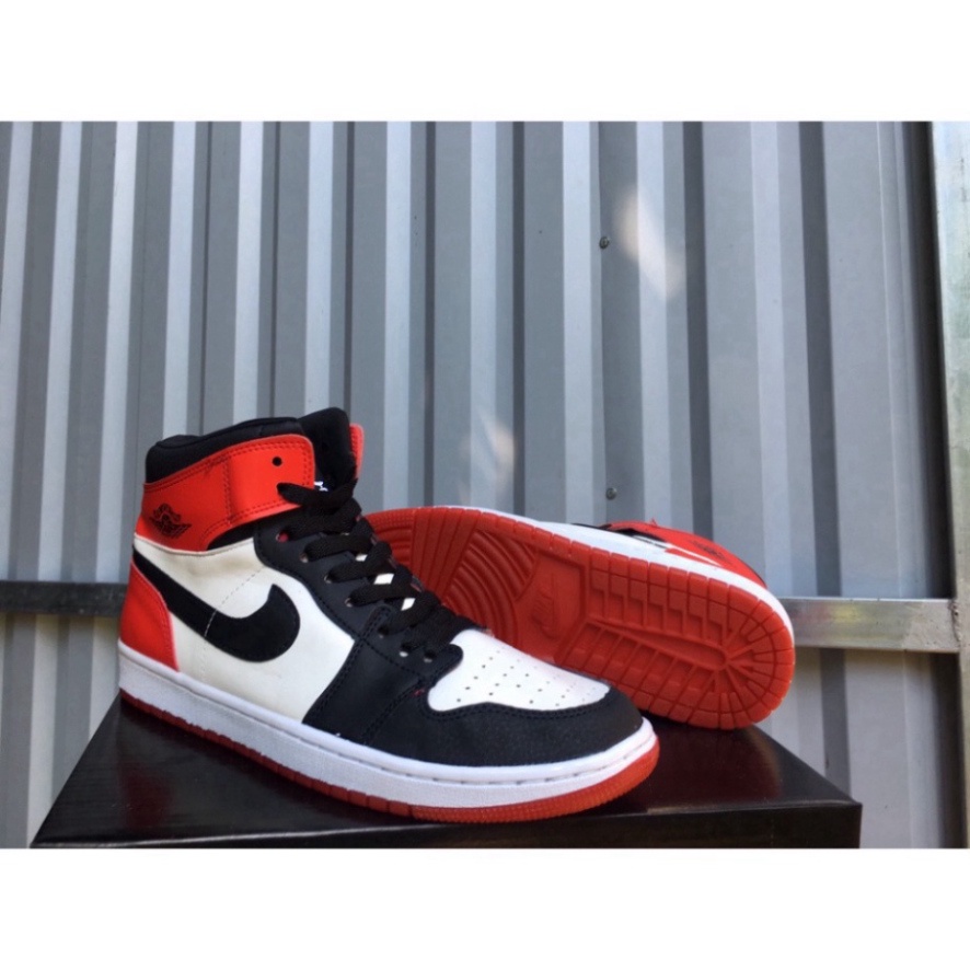 [GIÁ SỐC ][FULL BOX + BILL] Giày Sneaker Jordan 1, Giày Thể Thao JD đen đỏ cao, đen đỏ thấp nam nữ loại đẹp 2021 - Hàng | BigBuy360 - bigbuy360.vn